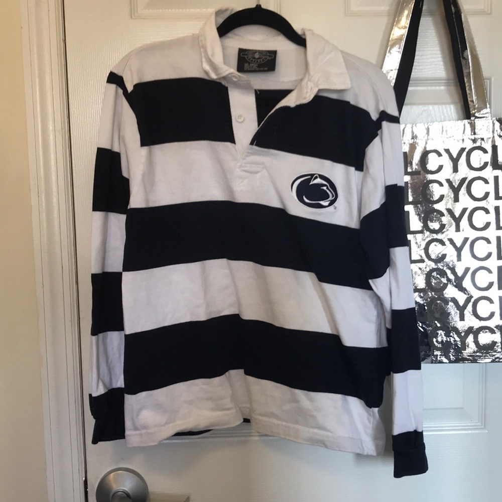 Penn State Striped Rugby Shirt